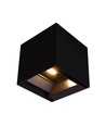Applique murale LED Solara noire 9W avec détecteur - Solaire, IP65, 3-en-1 CCT, 800lm, détecteur PIR