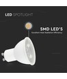 Ampoule LED GU10 7,5W dimmable - 610lm, 110°, remplace 70W, 3000K