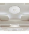 Plafonnier LED Designer Dome 40W avec effet étoilé - 4000lm, dimmable, CCT, télécommande, Ø39cm