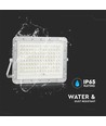 Projecteur Solaire LED VT 180W - 6400K, Batterie 16000 mAh, Câble 3m, Télécommande IR Intelligente, Recharge Rapide, Blanc