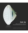 Ampoule LED pour piscine 35W - 12V, PAR56, IP68, Verre