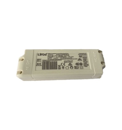 Driver LED 40W dimmable - 700mA, Triac gradation de phase, flicker free, pour panneaux LED