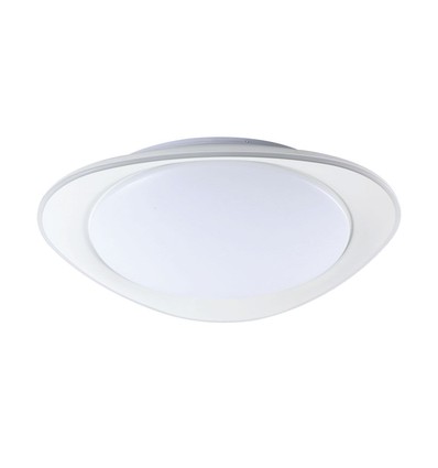 Plafonnier LED design 40W avec télécommande - 4000lm, dimmable, CCT, phantom cover, Ø50cm
