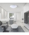 Plafonnier LED design 40W avec télécommande - 4000lm, dimmable, CCT, phantom cover, Ø50cm