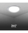 Plafonnier LED design 40W avec télécommande - 4000lm, dimmable, CCT, phantom cover, Ø50cm