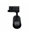 Spot sur rail triphasé 8W 3-en-1 - 25°, CCT, Noir