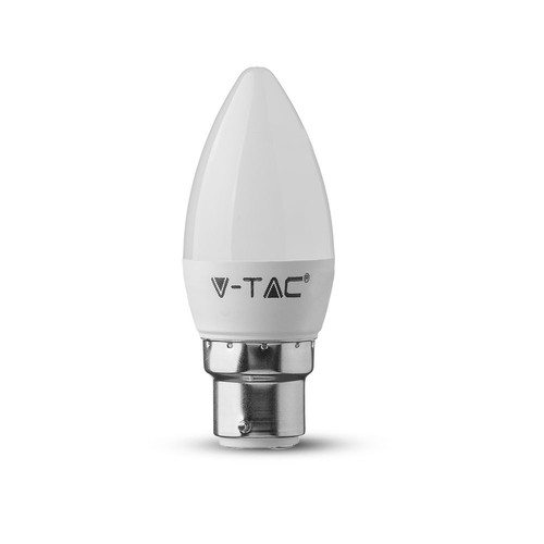 Ampoule LED flamme B22 4,5W - Samsung LED chip, remplace 40W, 180°