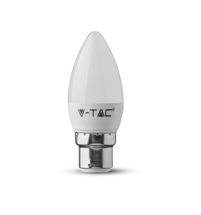 Ampoule LED flamme B22 4,5W - Samsung LED chip, remplace 40W, 180°