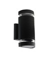Applique murale LED noire E27 IP44