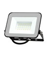 Projecteur LED 30W avec puce LED Samsung - 80lm/W, IP65, noir, 4000K, extérieur/intérieur