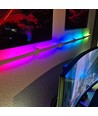 Ensemble complet Hexa-Light RGBIC - 6 rails lumineux, montage mural, application Bluetooth, USB