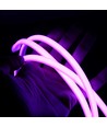 5m 11,5W/m Ruban LED COB Néon Violet - 230V, IP67 étanche, 288 LED, Sécable tous les 10cm