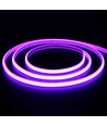5m 11,5W/m Ruban LED COB Néon Violet - 230V, IP67 étanche, 288 LED, Sécable tous les 10cm