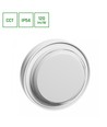Applique murale LED 10W Pastilo CCT - IP54, IK10, 120lm/W, Ø18cm, 3-en-1 CCT, blanc, extérieur/intérieur