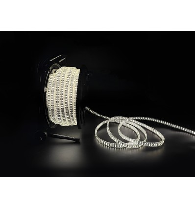 Ruban LED de travail 50m 360° sur tambour - 230V, IP67, 360 LED/m, 12W/m, 1500 lm/m