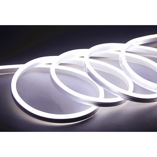 9W par mètre Blanc froid 8x16 CLIP-ON Neon Flex LED - 230V, IP67