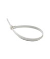 Colliers de câble 20 cm, 100 pcs - Largeur 2,5 mm blanc
