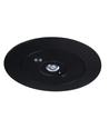 Spot d'éclairage de secours LED 3W pour plafond - Découpe : Ø7,5-12,5cm, batterie 3 heures, Noir