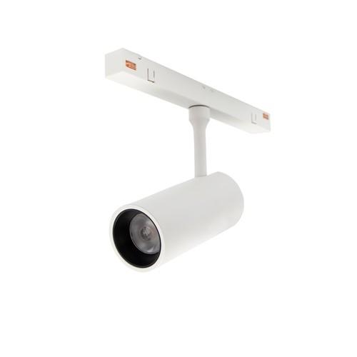 Spot sur rail 10W SHIFT System Spot M SMART pour 48V - CCT, RA90, 24 degrés, 5 ans de garantie