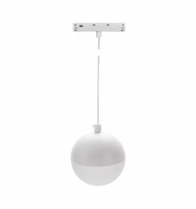 10W SHIFT BASIC GLOBE PENDANT - 48V, suspension pour rail