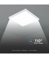 Panneau LED 36W - 2 en 1, 595x595mm, 4000K, 120lm/W