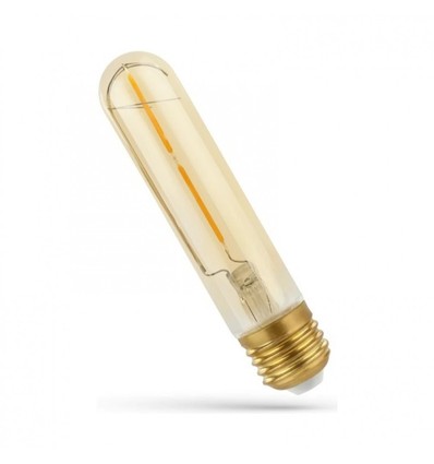 E27 2W T30 - Filament carbone, rétro, blanc extra chaud