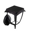 Applique solaire, design classique - 3000K+6000K, noir