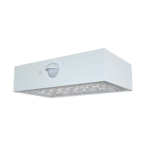 Applique solaire 3W avec capteur - IP65, blanc, 350lm, capteur PIR, extérieur