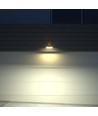 Applique solaire 3W avec capteur - IP65, blanc, 350lm, capteur PIR, extérieur