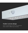 Applique solaire 3W avec capteur - IP65, blanc, 350lm, capteur PIR, extérieur