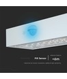 Applique solaire 3W avec capteur - IP65, blanc, 350lm, capteur PIR, extérieur