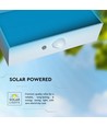 Applique solaire 3W avec capteur - IP65, blanc, 350lm, capteur PIR, extérieur