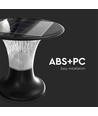 Luminaire de jardin solaire 15W, 2200lm - IP65, noir, Diamond, CCT, capteur RADAR, 3.2V, batterie incluse