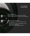 Luminaire de jardin solaire 15W, 2200lm - IP65, noir, Diamond, CCT, capteur RADAR, 3.2V, batterie incluse