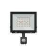 Projecteur 50W avec capteur - IP44, noir, lampe de travail, capteur PIR
