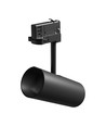 Madara Libra GU10 - sans source lumineuse pour rail triphasé, 230V, 65x160x232mm, noir