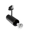 Madara Libra GU10 - sans source lumineuse pour rail triphasé, 230V, 65x160x232mm, noir