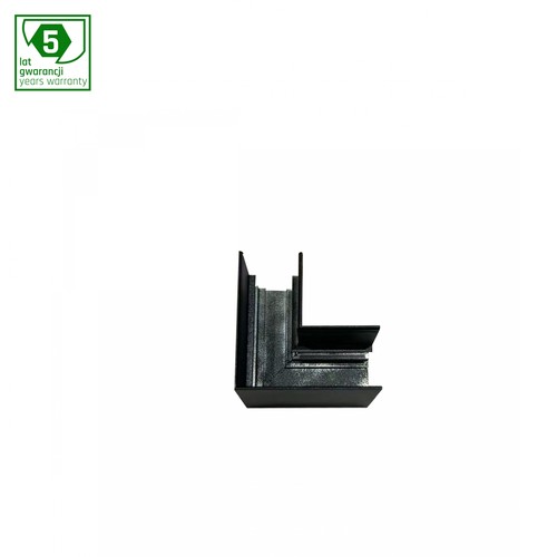 SHIFT - Connexion Horizontale Slim en L Noir
