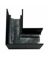 SHIFT - Connexion Horizontale Slim en L Noir