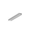 Profilé en aluminium 1m BEGTON12 J/S - Anodisé, en applique, rail LED