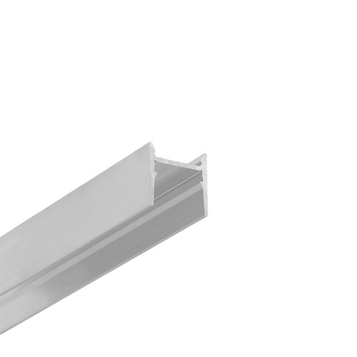 Profilé en aluminium 2m COZY12 C/U1 - Aluminium brut, montage en applique, rail LED