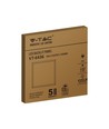 Dalle LED 60x60, 36W - Hauteur: 33mm, 120 lm/W, sans scintillement, bord blanc