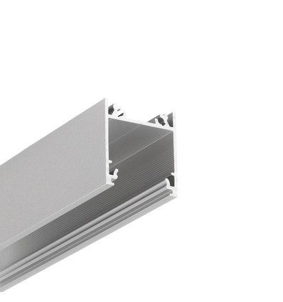 Profilé en aluminium 1m LINEA20 EE7F/TY - Anodisé, en saillie, rail LED