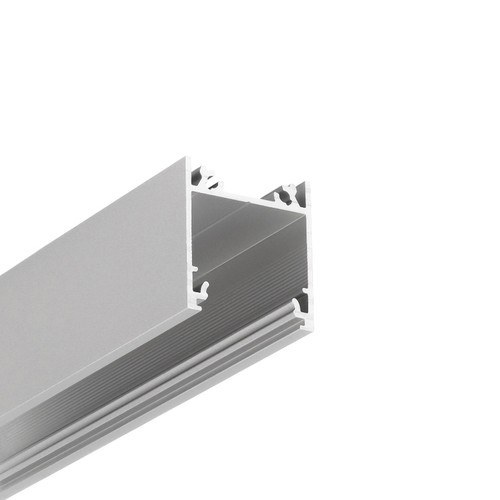 Profilé aluminium 2m LINEA20 EE7F/TY - Anodisé, en saillie, rail LED