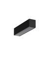 Profilé aluminium LINEA20 EE7F/TY 2m - Anodisé noir, montage en applique, rail LED