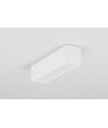 Profilé en aluminium LINEA20 EE7F/TY 2m - Blanc laqué, montage en applique, rail LED