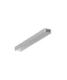 Profilé en aluminium 1m SLIM8 AC2/Z - Aluminium brut, montage en saillie, rail LED
