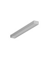 Profilé en aluminium 1m SLIM8 AC2/Z - Anodisé, en saillie, rail LED