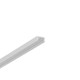 Profilé en aluminium 2m SLIM8 AC2/Z - Aluminium brut, montage en saillie, rail LED