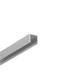 Profilé en aluminium 1m SMART10 AC2/Z - Anodisé, en saillie, rail LED